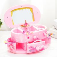 Rotating Ballerina Music Box To Send Girlfriend Birthday Gift Music Boxs Plastic Jewelry Storage Box Gift Box Christmas Gift