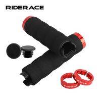 Bicycle Handlebar Cover High-Density Sponge Aluminum Alloy Lock Ring Mountain Bike Grip Ultraight Soft Anti-Skid Shock-Absorbing Handlebars