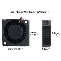 100 pcs Gdstime DC 24V 30x30x10mm Two Ball Bearing Small Brushless Cooling Blower Fan 30mm x 10mm 3cm 3010 3D Printer 2Pin Cooling Fans