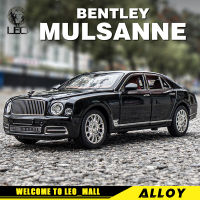 LEO 1:24 Bentley Mulsanne ของเล่นอัลลอยหล่อโลหะโมเดลรถยนต์รถบรรทุกของขวัญวันเกิดสำหรับเด็กผู้ชายของเล่นเด็กเด็กยานพาหนะคอลเลกชันงานอดิเรก