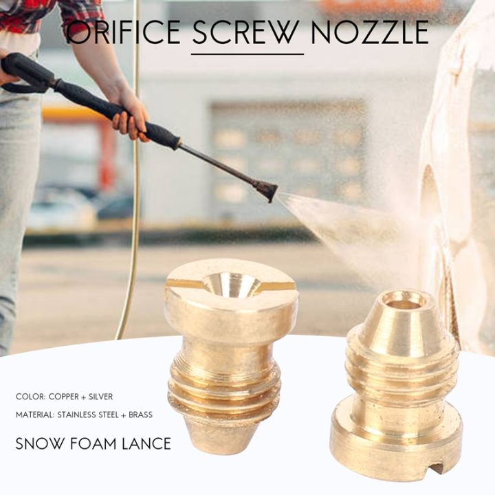 foam-cannon-orifice-tips-nozzle-for-snow-foam-lance-3000-psi-1-10mm-orifice-screw-nozzle-tip-with-mesh-filter