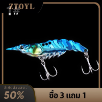 ZTOYL เหยื่อตกปลาแบบแข็งเหยื่อตกปลาแบบสั่นขนาด5G 7G 11g 14g ตะขอเสียงแหลม5g