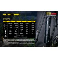 NITECORE ขายส่ง 1800 Lumens ไฟฉาย LED แบบชาร์จไฟ + EC23 18650 NL1835HP 3500mAh 8A แบตเตอรี่ซุปเปอร์ไฟฉายสว่างจ้าTH