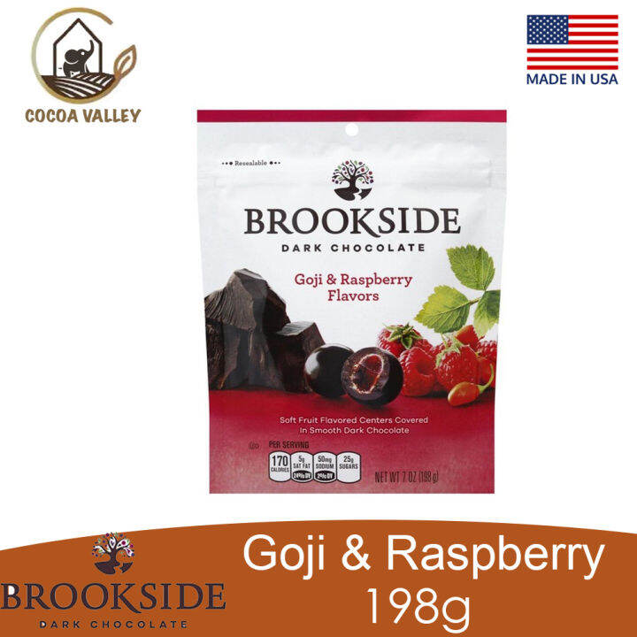 Brookside Goji & Raspberry Dark Chocolate 198g (Made in US) Lazada