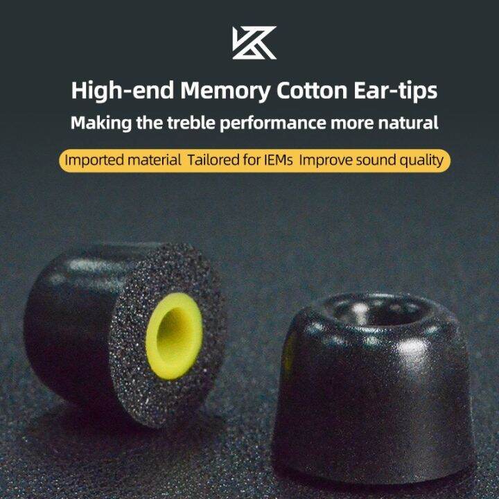 KZ Memory Foam Eartips For Hifi InEar Monitor IEM Earphone Lazada PH