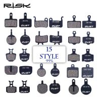 Riks Bicycle Disc Brake Pads MTB Road Bike Semi-Metallic Disc Brake Pads for Shimano Deore XT SLX Saint Hone Sram Avid BB5/7 MX2