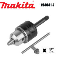 Makita 194041-7 สว่านไขควงค้อนไฟฟ้าแบบล็อคตัวเองพร้อมสองช่องและที่จับสองหลุม