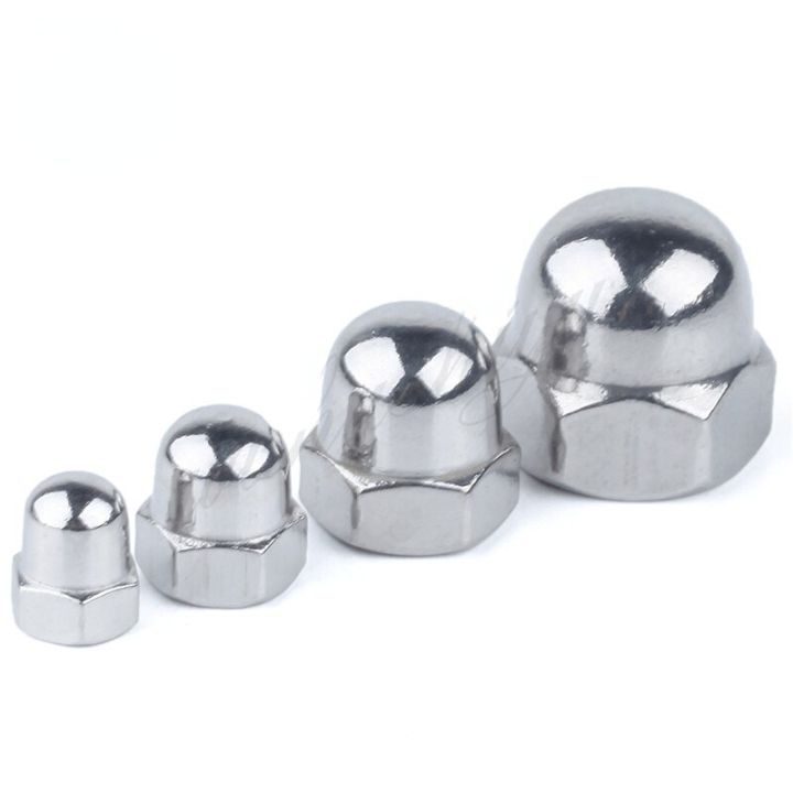 1-2pcs-m8-m10-m12-m14-m16-m18-m20-m24-pitch-1-1-25-1-5-2mm-304-stainless-steel-fine-thread-nuts-cap-nuts-nails-screws-fasteners