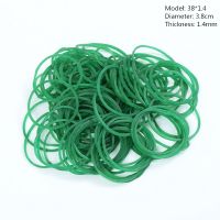 【hot】 38x1.4mm Elastic Hair Band Rubber Bands Office Stationery Holder School Supplies