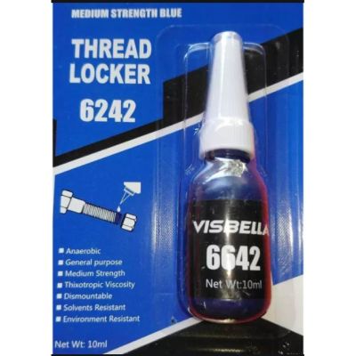 น้ำยาล็อคเกลียวน้ำยากันคลาย Thread Locker Medium Stremgth Blue 6642 สีน้ำเงิน 10ml.