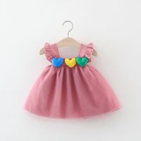 2023 Baby Girl Dress Summer 1st Birthday Dress For 1 Year Baby Girls Clothes Sleeveless Baby Girl Party Clothes Princess Outfits  by Hs2023