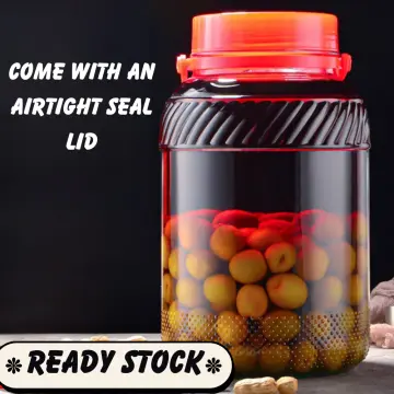 Extra Large Glass Preserve Food Beverage Juice Airtight Container Jar 5L 8L  10L