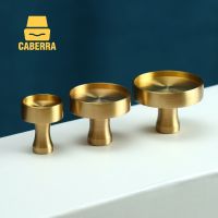 Copper Color Furniture Handles Gold Cupboard Wardrobe Pulls Brass Drawer Knobs Handles for Cabinets and Drawers Dresser Knobs