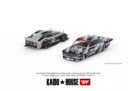 Kaido House X MINI GT 1:64 Datsun 510 Pro Street HKS V1/นิสสันแฟเลดี้ Z Kaido รถโมเดล Diecast