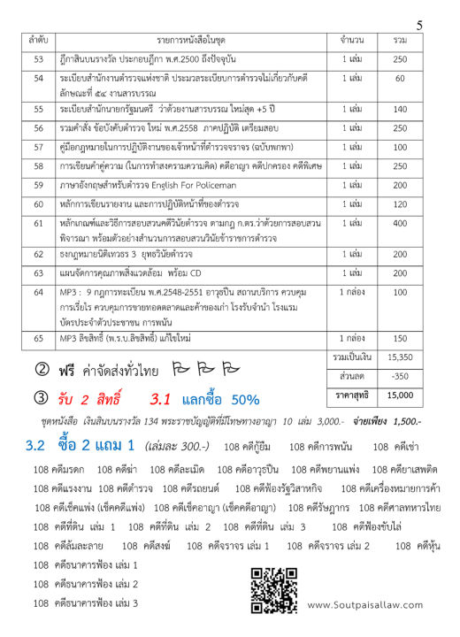 ตู้กฎหมายประจำโรงพัก-หนังสือ-ตู้