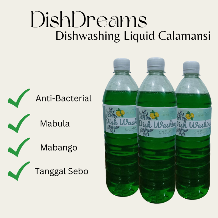 DishDreams Dishwashing liquid Calamansi 1 liter Lazada PH
