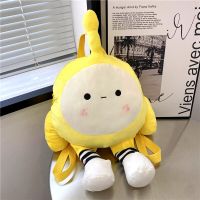 ZZOOI Cute Cartoon Plush Backpack 2023 New Fashion Small Fresh Foreign Style Backpack Doll Pillow Cute Girl Backpack