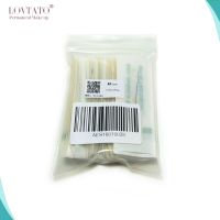 Disposable Sterilized Professional Tattoo Needles 1RL For Tattoo Eyebrow Pen Machine Permanent Makeup Kit 100pcs 0.35MM Needles