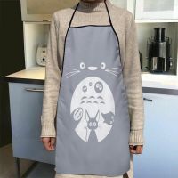 New Arrival Totoro Anime Apron Kitchen Aprons For Women Oxford Fabric Cleaning Pinafore Home Cooking Accessories Apron