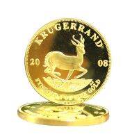 【Popular】 เหรียญชุบทองเหลือง B054 Krugerrand-ของสะสมของที่ระลึก Suid-Afrika