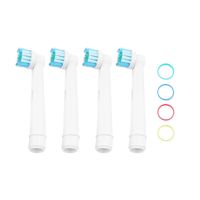 ♀۞ Precision 4 Pcs/Set Replacement Electric Toothbrush Heads SB-17A For Oral B Brau Tooth Brush Heads Home Use