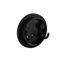 【YF】 304 Stainless Steel Black Folding Shrink Creative Hat Wall Hook Behind Door Single/Double Coat