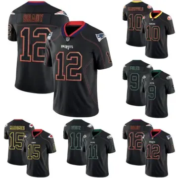 Nike San Francisco 49ers No16 Joe Montana Black/Red Men's Stitched NFL Elite Split Jersey