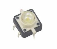 สินค้าพร้อมส่งในไทย ? Tactile Push Button Switch Momentary Tact 12X12mm With LED Lights 12x12 mm (ไม่รวม V.A.T)