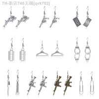 【CW】✷✑☂  1Pair Punk Handcuffs Gun Drop Earrings Fashion Pistols Ear Stud Jewelry Accessories Creativity