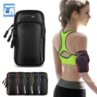 □❈ 6.8Universal Running Outdoor Sports Waterproof Phone Case for iPhone 14 13 Arm band Bag for Smausng S23 GYM Armbands Holder