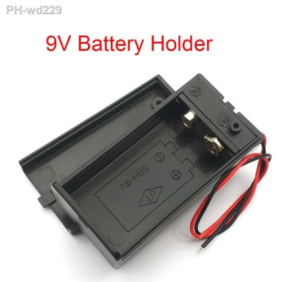 9V Battery Holder Box With Wire Lead ON/OFF Switch Cover Case