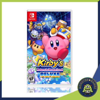 Kirby’s Return to Dream Land Deluxe Nintendo Switch Game แผ่นแท้มือ1!!!!! (Kirby Return to Dream Land Deluxe Switch)(Kirby Return to Dream Land Switch)(Kirby Switch)