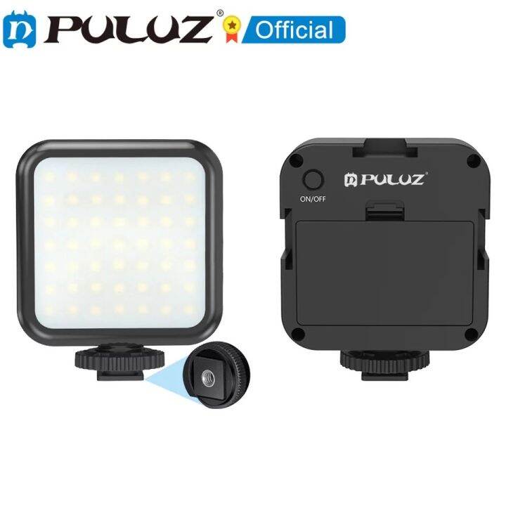 puluz-49w-ไฟ-led-3w-เพิ่มแสงสว่าง-สำหรับกล้องถ่ายรูป-dslr-gopro-phone-osmo-action-insta360