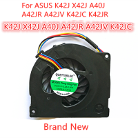 ใหม่เอี่ยมระบายความร้อนแล็ปท็อป CPU พัดสำหรับ ASUS K42J X42J A40J A42JR A42JV K42JC K42JR