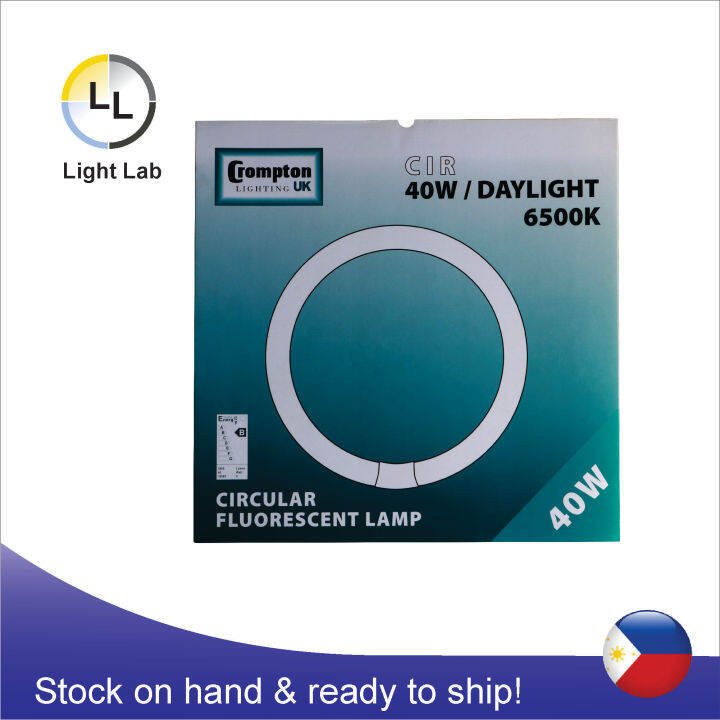 CROMPTON Round Tube Circular Fluorescent Lamp 40watt T8 Daylight 6500k
