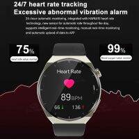 HYTRON 2023สมาร์ทวอท์ชระดับน้ำตาลในเลือดแบบไม่รุกรานสำหรับผู้ชาย ECG + PPG อุณหภูมิของร่างกายนาฬิกาอัจฉริยะวัดอัตราการเต้นหัวใจผู้ชายนาฬิกาข้อมือเล่นกีฬา