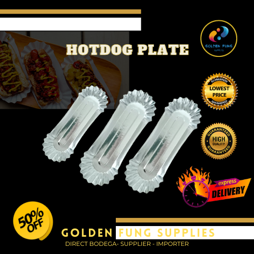 Disposable Hotdog paper tray (40 pcs) | Lazada PH