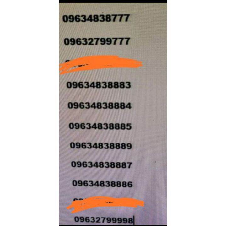 5G VANITY NUMBER TNT SIMTPx Lazada PH