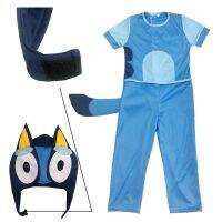 The Bluey Family ChildrenS Animation Cosplay เครื่องแต่งกายบนเวทีวันฮาโลวีน