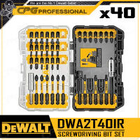 DEWALT ชุด ดอกไขควง (40 ชิ้น/ชุด) รุ่น DWA2T40IR ++กล่องพลาสติกอย่างดี++