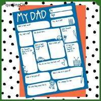 QUNJINGCH พ่อที่ว่างส่วนบุคคล DIY ของขวัญวันพ่อของที่ระลึกสำหรับการสัมภาษณ์ My Mother ของเทศกาลการ์ดทักทาย