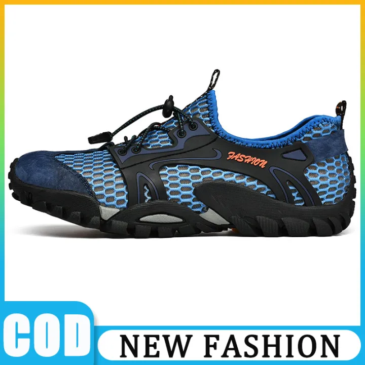 Men's Hiking Shoes New Outdoor Climbing Walking Shoes Camping Trekking Shoes  Quick-drying Wading Shoes Waterproof