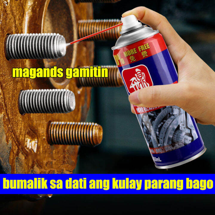 Spray rust remover, rust polisher, rust remover, rust remover, metal