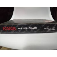 KANA โซ่เดี่ยวเบอร์ 80-1R 10ฟุต = 1กล่อง โซ่ส่งกำลัง โซ่ลำเลียง KANA Roller Chain 80-1R KANA แท้100% !!! ราคาดี !!!