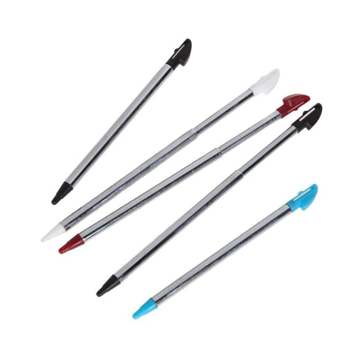 5pcs-colors-metal-retractable-stylus-touch-pen-for-nintendo-3ds-xl-n3ds-ll-us-new-arrival