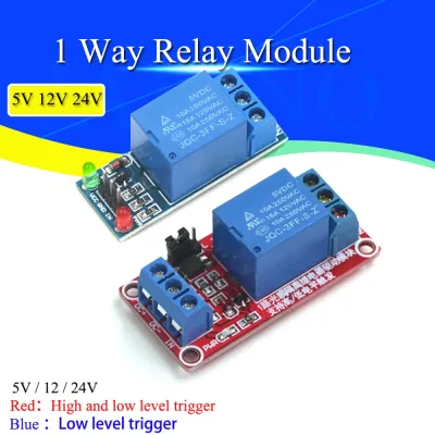 High and Low Level Trigger 1 Channel Relay Module interface Board Shield For PIC AVR DSP ARM MCU Arduino low leve 5V 12V 24V