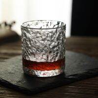 Collection of Japanese hand made bark grain tea the crystal glass with beer whisky glass coffee