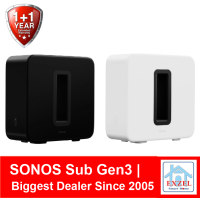 Sonos SUB Gen 3 : 1Yr + 1 Extra Yr Warranty | Fast 1 Day Ship from Bangkok Stock - Wireless Subwoofer | Black / White