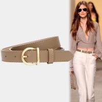 Women Leather Belt Versatile Jeans Fashion Decorative Dress ins Style