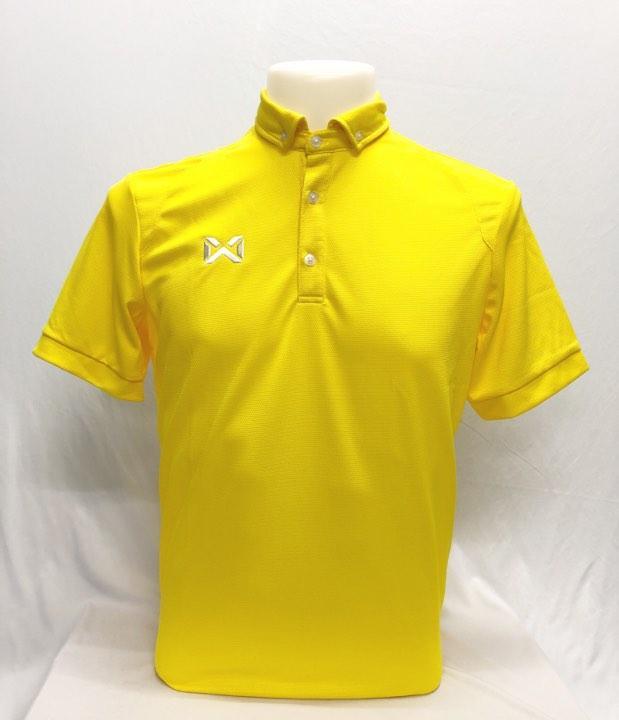 เสื้อโปโลเบสิคแขนสั้น WARRIX WA-3315N-YW